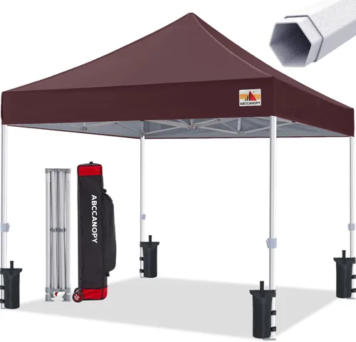 Vista 23 de ABCCANOPY Commercial Pop Up Canopy Tent 10x10 Premium-Series, Black