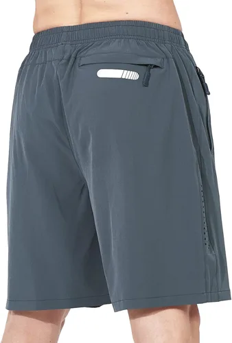 Vista 3 de NORTHYARD - Pantalones cortos deportivos para correr para hombres, ligeros, de secado rápido, 7, 5 o 9 pulgadas, para senderismo, deportes, gimnasio