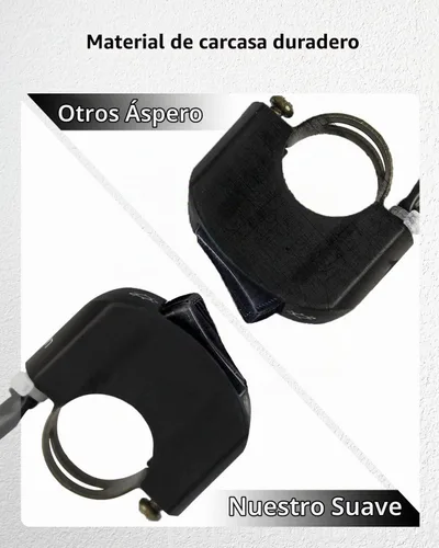 Vista 4 de Belinous Interruptor de manillar de 7/8" para motocicleta, ATV