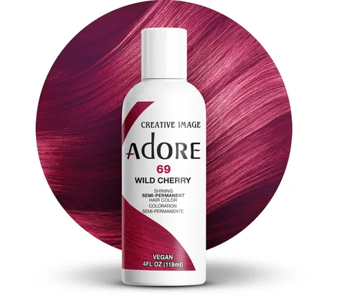 Vista 106 de Adore Tinte semipermanente verde para el cabello, vegano y sin crueldad, 4 onzas líquidas, 163 Green Apple (paquete de 1)
