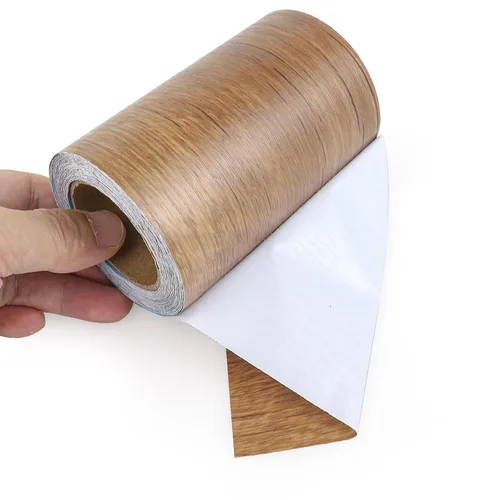 Vista 4 de BOMEI PACK Begonia - Cinta de reparación de grano de madera, 1 rollo de 33 pies, parche de reparación autoadhesivo para muebles, pisos, armarios