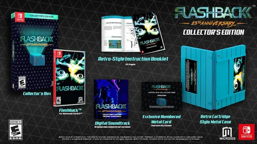 Vista 2 de Flashback 25th Anniversary Collector's Edition - Nintendo Switch