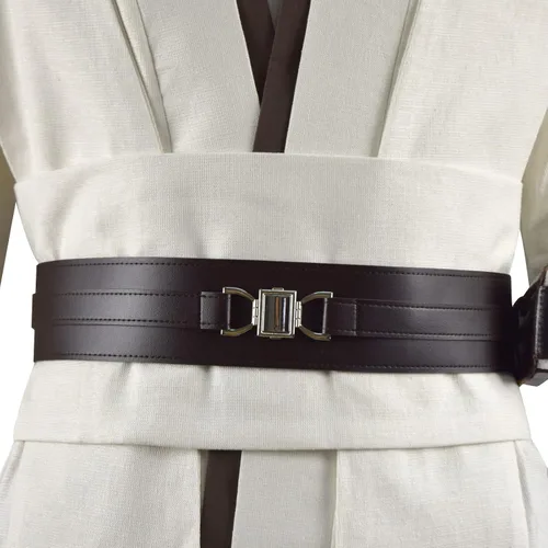 Vista 6 de Disfraz de Jedi túnica para cosplay disfraz de caballero con capucha disfraz de Halloween