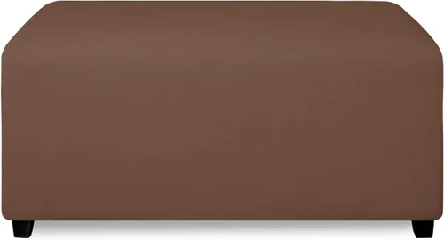 Vista 17 de PureFit Funda otomana súper elástica de ajuste perfecto cuadrada - Fundas otomanas para taburete y muebles plegables de almacenamiento para sala