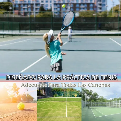 Vista 6 de SHYUJAJIE Tennis Ball,20 Pack Practice Balls Bulk,Dog Balls with Mesh Bag Azul oscuro