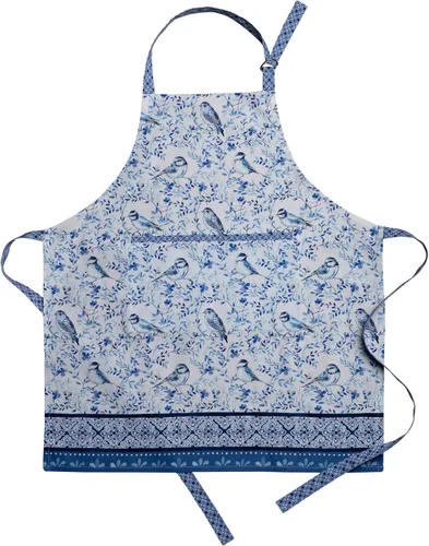 Vista 1184 de Maison d' Hermine Delantales para mujer con bolsillo, 100% algodón (27.50 x 31.50 pulgadas)