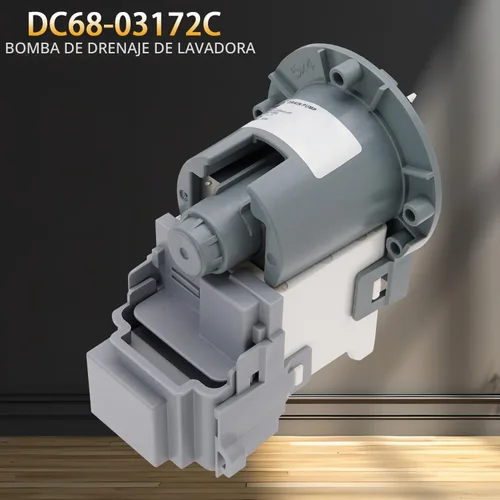 Vista 2 de DC68-03172B-03 DC68-03172C Motor de la bomba de drenaje de la lavadora para la lavadora SAMSUNG