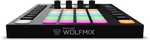Vista 3 de Controlador de iluminación LED DMX autónomo con alimentación Wolfmix American DJ WMX1 MK2 ADJ