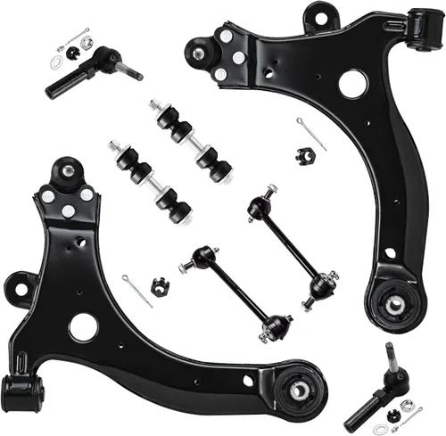 Vista 96 de Detroit Axle - Kit de suspensión frontal de 8 piezas para Chevy Silverado