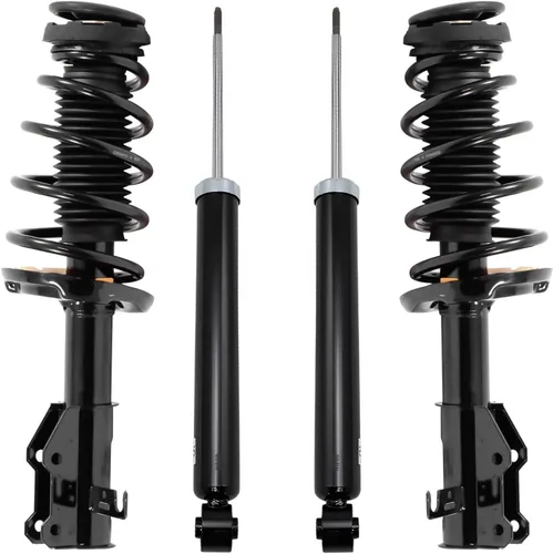 Vista 34 de Detroit Axle - Kit de amortiguadores de 4 puntales para Ford Escape 14-19, 2 puntales delanteros con resorte helicoidal 2 amortiguadores traseros