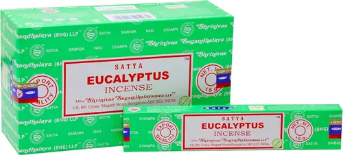 Vista 31 de EARTH Satya Super Hit Yoga Ritual Varillas de incienso de 15 GMS (paquete de 12) (certificado verde) Agarbatti indio perfumado enrollado a mano