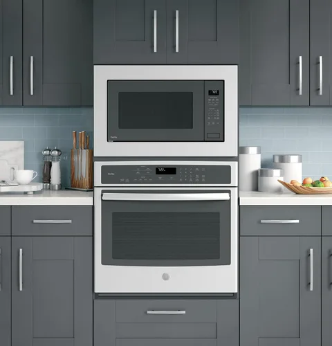 Vista 5 de GE Perfil PEB7227ANDD - Horno microondas de 25 pulgadas (2.2 pies cúbicos), color gris