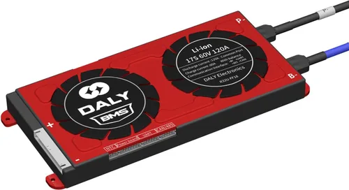 Vista 25 de DALY BMS Smart BMS 48V LiFePO4 30A 15S Batería de litio PCB placa de protección con cables de equilibrio para 18650 LiFePO4 3.2V batería de celdas