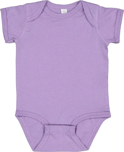 Vista 186 de RABBIT SKINS, Body de manga corta de jersey fino suave para bebé