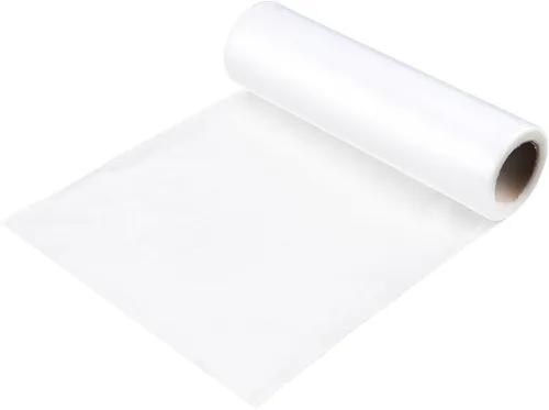 Vista 7 de Estabilizador de bordado soluble en agua transparente de 30 yardas de 7.87 pulgadas, compatible con la mayoría de los aros, rollos de película