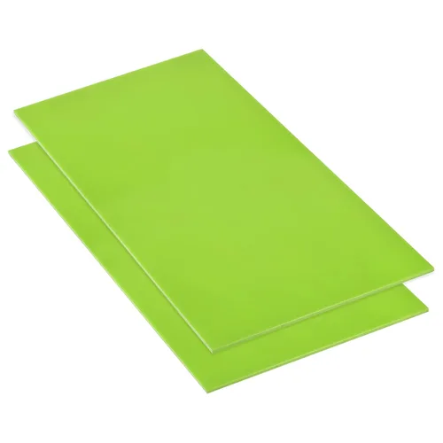 Vista 5 de MECCANIXITY PMMA - Hojas acrílicas de color no transparente, 6 x 6 pulgadas, rojo, para vidrio, bricolaje, pintura, manualidades, paquete de 2