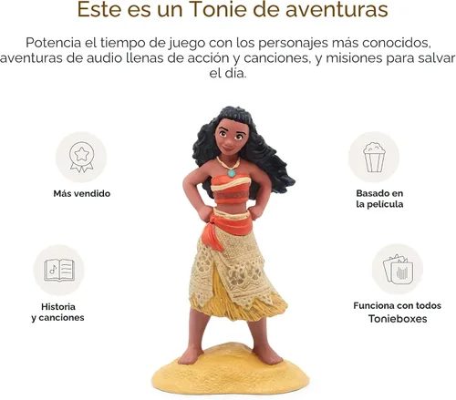 Vista 5 de Tonies Moana Audio Play Personaje de Disney