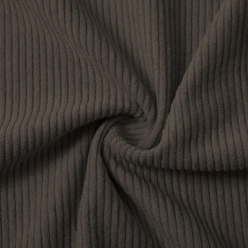 Vista 7 de Camisa de pana para hombre, cuello de solapa, botones, cuello alto, manga larga, suéteres con parches en los codos