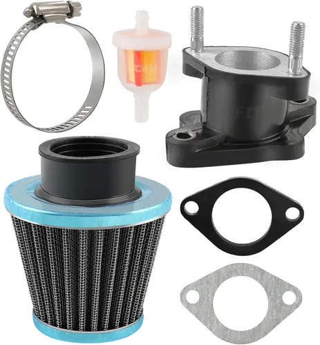 Vista 9 de MOTOALL Carburador PZ27 de 150cc 200cc 250cc ATV Go Kart Dirt Bike con filtro de aire para Predator Coleman CT200U KT196 para TaoTao Coolster CG