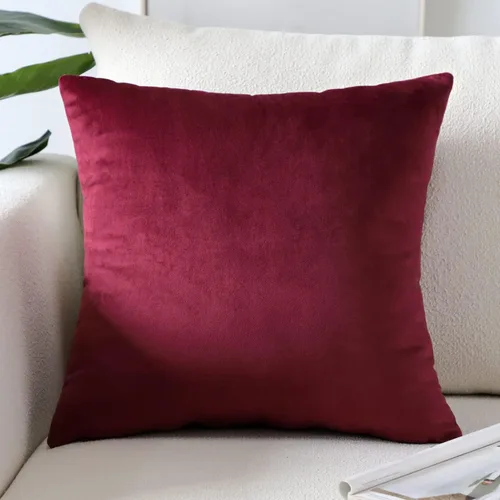 Vista 40 de Artscope Fundas de Almohada de Terciopelo de Lujo Fundas de Almohadas Cuadradas Decorativas Fundas de Cojines Suaves Sólidas para Sofá de Sala Sofá