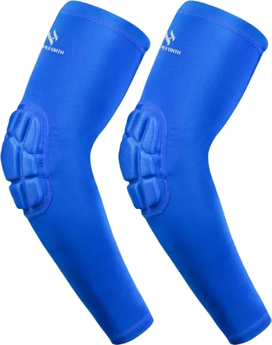 Vista 10 de 2 piezas acolchadas coderas de compresión para brazo de apoyo protector