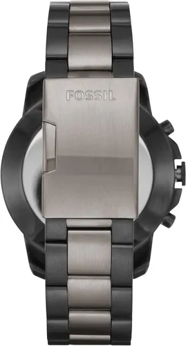Vista 5 de Fossil Reloj inteligente híbrido Q Grant humo acero inoxidable, talla única , Gris humo