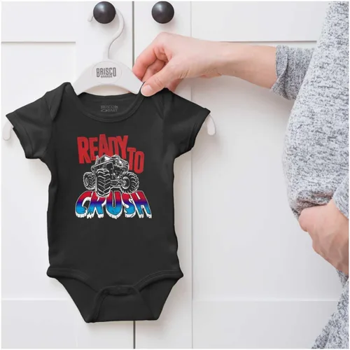 Vista 5 de Brisco Brands Cool Ready To Crush Monster Truck Baby Body Jumper Boys