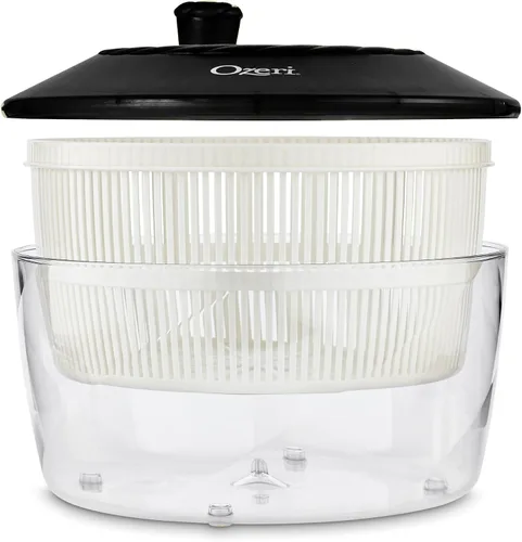 Vista 3 de Ozeri Molinillo de ensalada Fresca hecho en Italia y tazón para servir, sin BPA