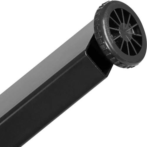 Vista 9 de BizChair Escritorio para juegos de 45.25 x 29 pulgadas, estación de trabajo para jugadores con soporte para auriculares y 2 agujeros para organizar