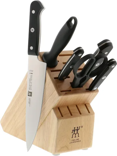Vista 11 de ZWILLING Juego de 10 bloques de cuchillos gourmet Negro