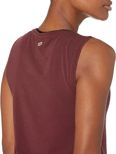 Vista 3 de Tienda Essentials Women's Soft Cotton Standard-Fit Yoga Tank (Available in Plus Size) (Previously Core 10)