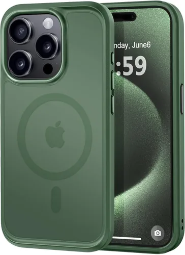 Vista 193 de MOCCA - Funda magnética resistente para iPhone XR de 6.1 pulgadas, compatible con MagSafe, funda con protección contra caídas de grado militar