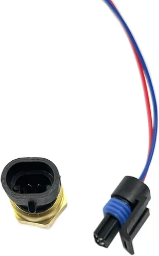 Vista 3 de FainWan 213-4514 213-4333 19236568 Sensor de Temperatura del Refrigerante del Motor con Conector Pigtail Compatible con Lacrosse Impala Express