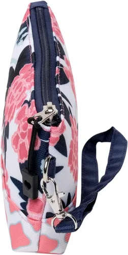 Vista 3 de Glove It Cartera de pulsera con cremallera para mujer, bolso de pulsera para mujer, correa extraíble para llavero