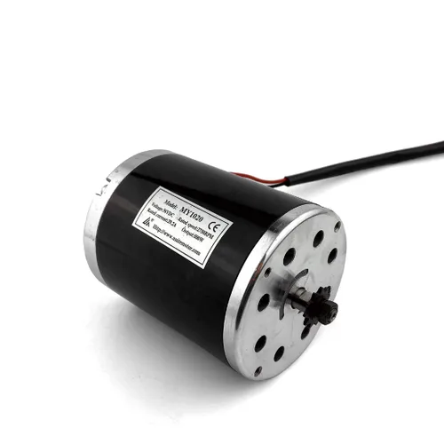 Vista 3 de Motor de cepillo sin soporte de 800 W Go Kart Scooter Bike Minibike MY1020 Pocket Bike Controlador de 1000 W y acelerador de mango de fusible