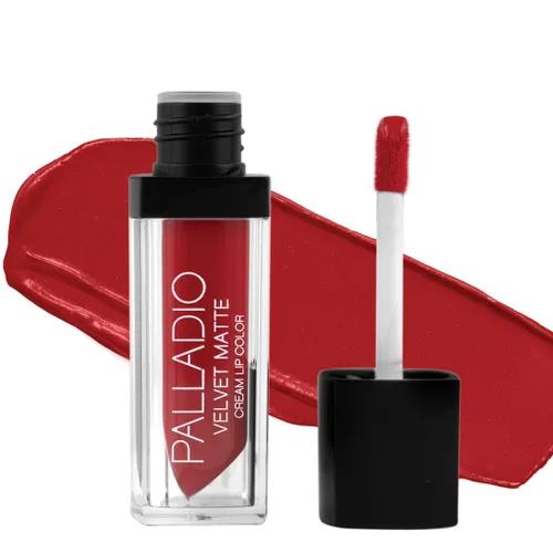 Vista 9 de Palladio Velvet Matte Cream Lip Color, Angora