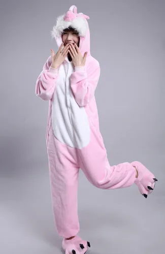 Vista 2 de MizHome - Disfraz de conejo de Pascua para cosplay talla S-XL