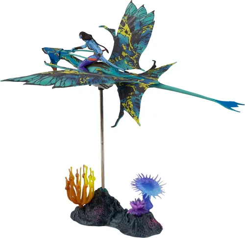 Vista 5 de McFarlane Toys Avatar: El Camino del Agua - Banshee Rider Neytiri