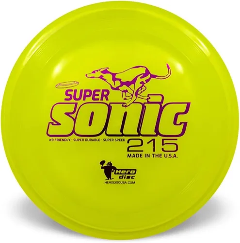 Vista 2 de Hero Super Sonic 215 ~ K-9 Candy Material Perro Disco Volador Azul