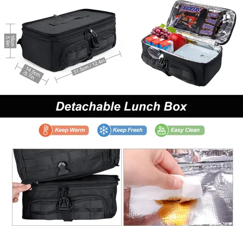Vista 5 de Mochila Táctica para Almuerzo BERTASCHE
