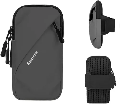 Vista 9 de Funda resistente al agua para teléfono celular, soporte para correr para brazalete para correr bandas de brazo de teléfono con entrenamiento - Se