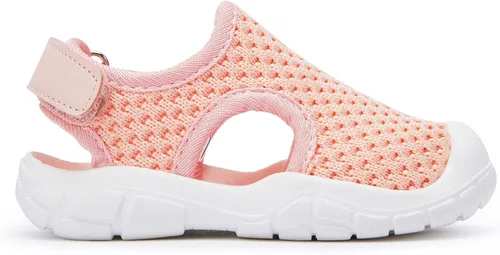 Vista 4 de BMCiTYBM Sandalias de verano con punta cerrada para bebé, niño, niña, zapatos ligeros, antideslizantes, para primeros pasos, 6, 9, 12, 18, 24 meses