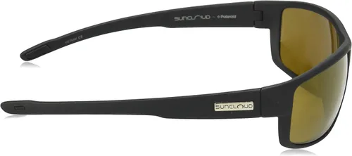 Vista 3 de Suncloud Gafas de sol polarizadas, Espejo de Sienna polarizado negro mate.