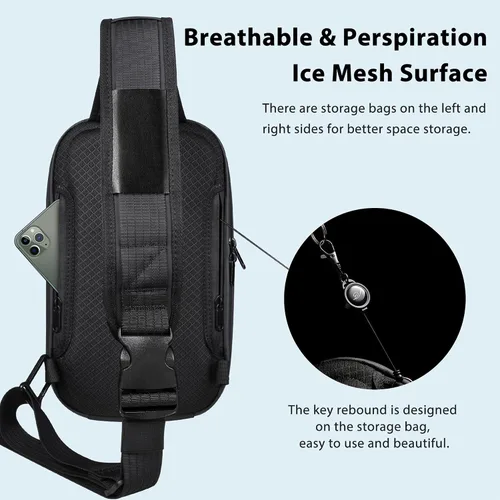 Vista 4 de Piskyet Detachablea VR Backpack CaseOfficial Elite Strap Carrying Case Hard Travel Case - Brushed Silver