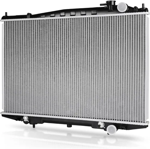 Vista 12 de DWVO Radiador completo compatible con Pathfinder Frontier Xterra Suzuki Equator 4.0L V6 5.6L V8 2005-2019