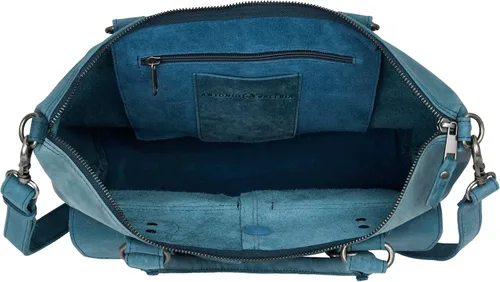 Vista 3 de ANTONIO VALERIA Beck Hunter - Bolso de piel con asa superior para mujer