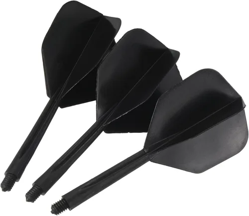 Vista 4 de PATIKIL Integrated Dart Shaft & Flights, Pack Durable Plastic Dart Flight Set