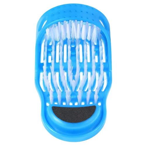 Vista 2 de EVERMARKET Limpiador Simple de Pies, Exfoliador Mágico de Pies, Cepillo Exfoliante Fácil para Pies, Zapatillas de Spa de Ducha y Masaje para Pies