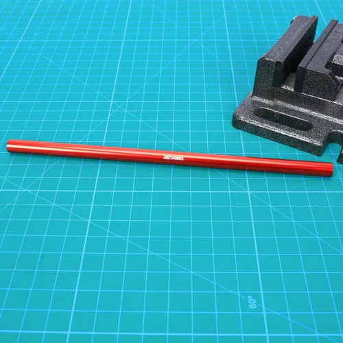 Vista 5 de RCAWD Aleación de aluminio 227Mm centro eje de transmisión para 1-10 Arrma 4s Kraton Rojo For 1-10 Arrma 4s Kraton