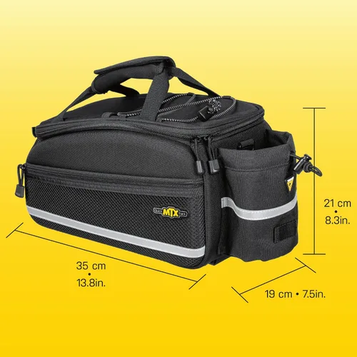 Vista 2 de Topeak MTX TrunkBag - Rear Bicycle Bag - Spacious Storage and Easy Mounting